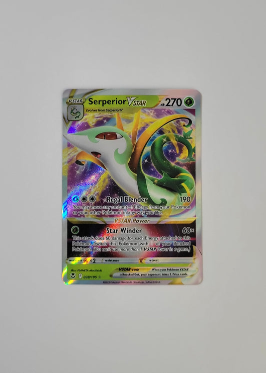 Serperior VSTAR 008/195 - Silver Tempest
