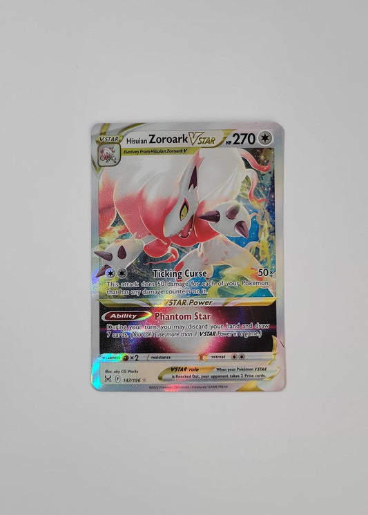 Hisuian Zoroark VSTAR 147/196 - Lost Origin