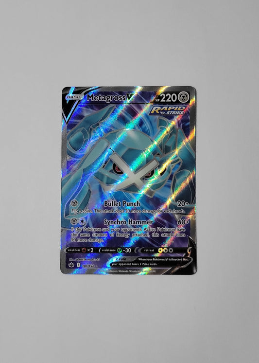 Metagross V 181/198 - Chilling Reign