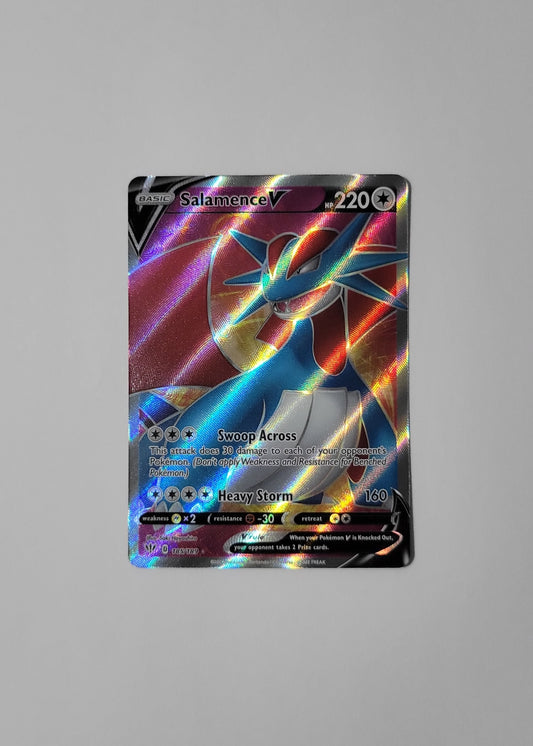 Salamence V 185/189 - Darkness Ablaze