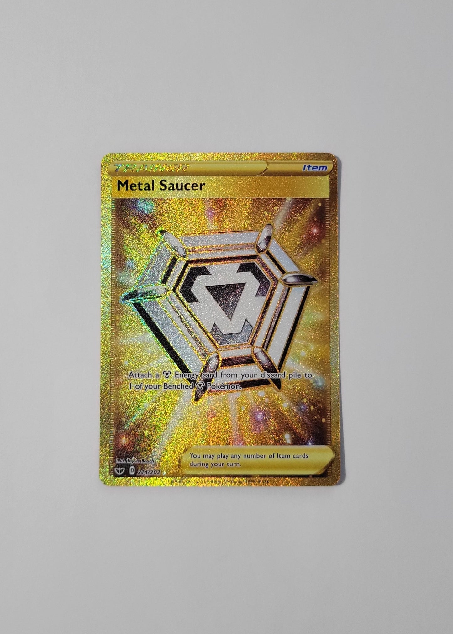 Metal Saucer 214/202 - Sword & Shield