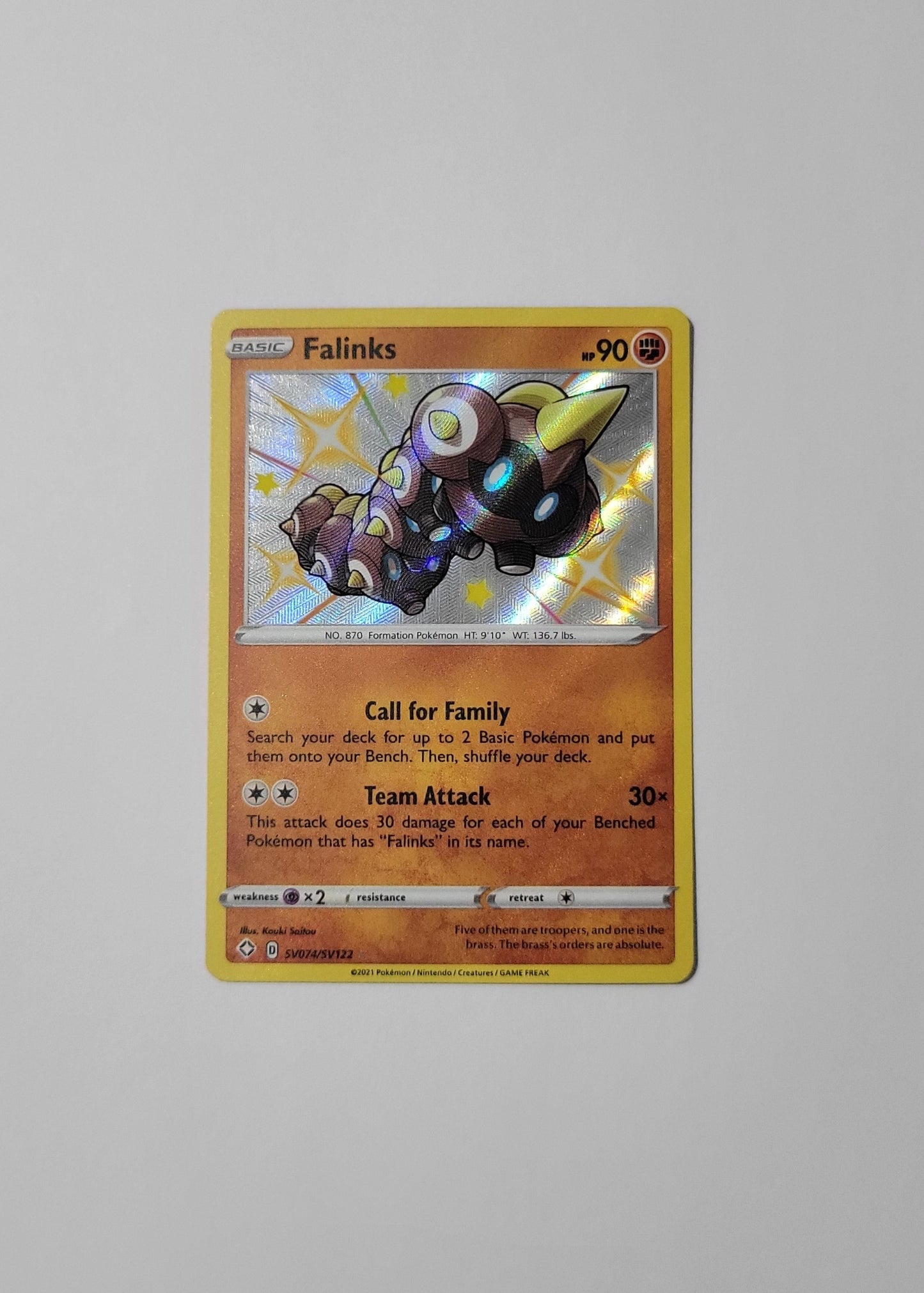 Falinks SV074/SV122 - Shining Fates: Shiny Vault