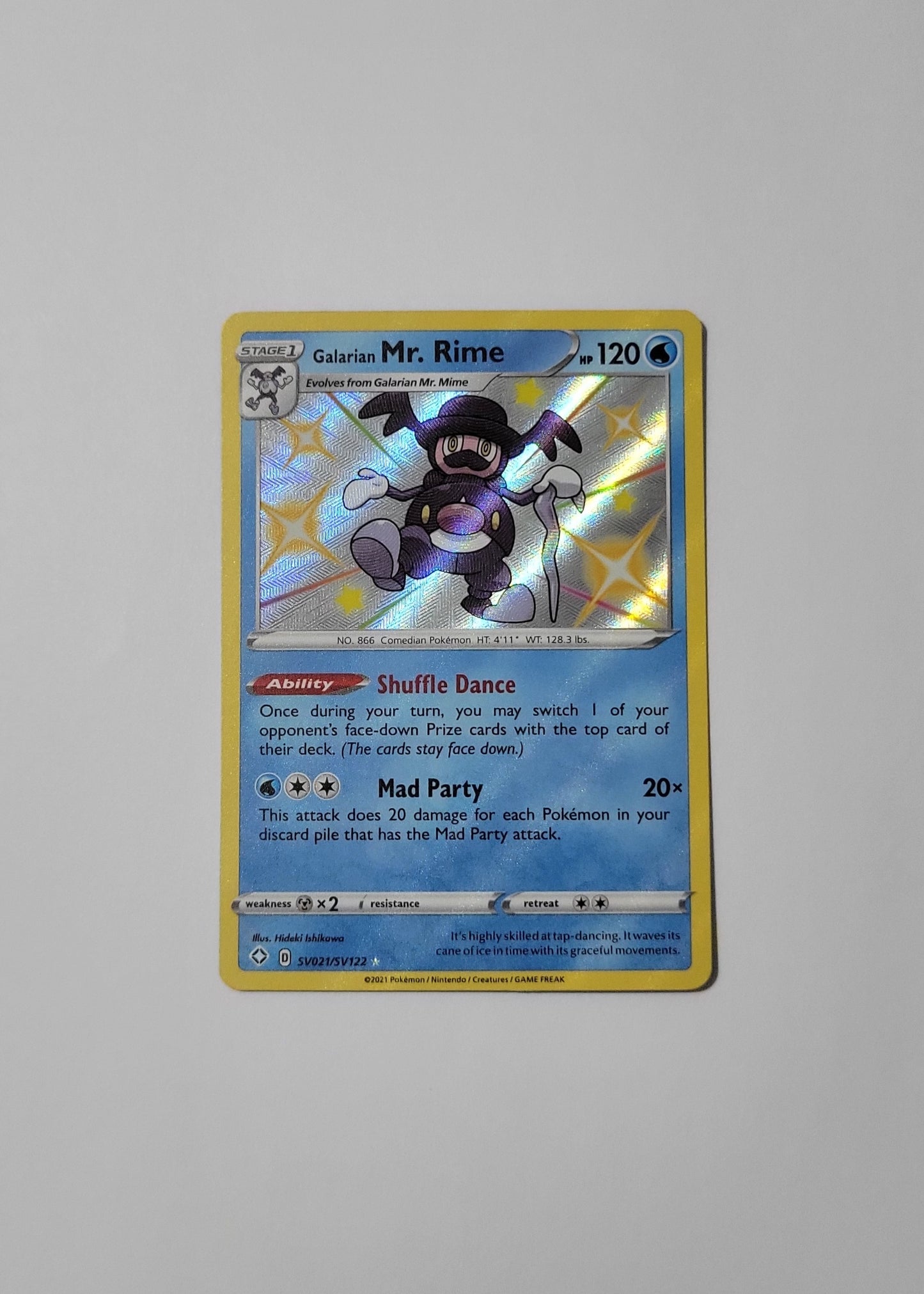 Galarian Mr. Rime SV021/SV122 - Shining Fates: Shiny Vault