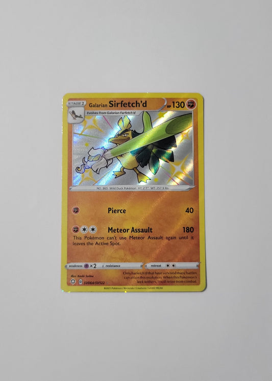 Galarian Sirfetch'd SV064/SV122 - Shining Fates: Shiny Vault