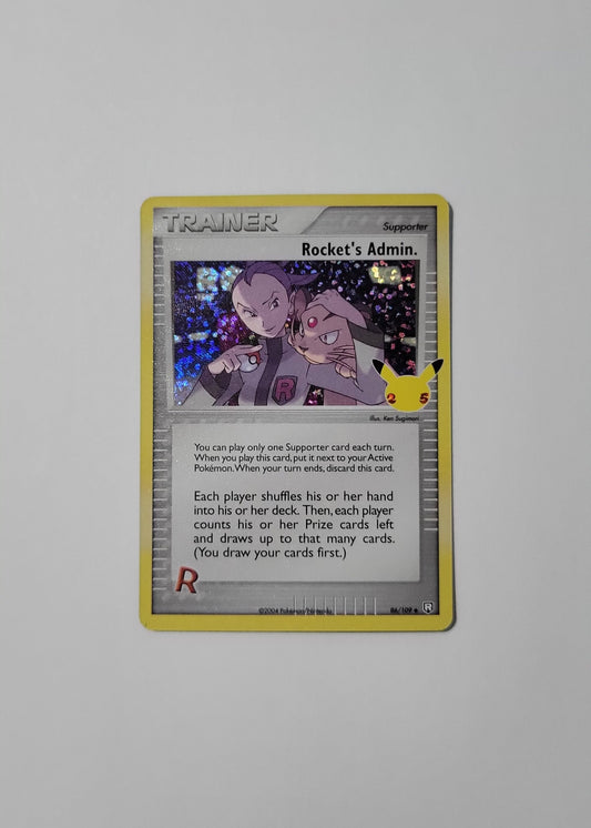 Rocket's Admin 86/109 - Celebrations