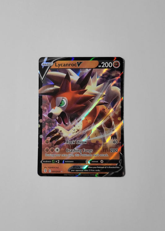 Lycanroc V 091/203 - Evolving Skies