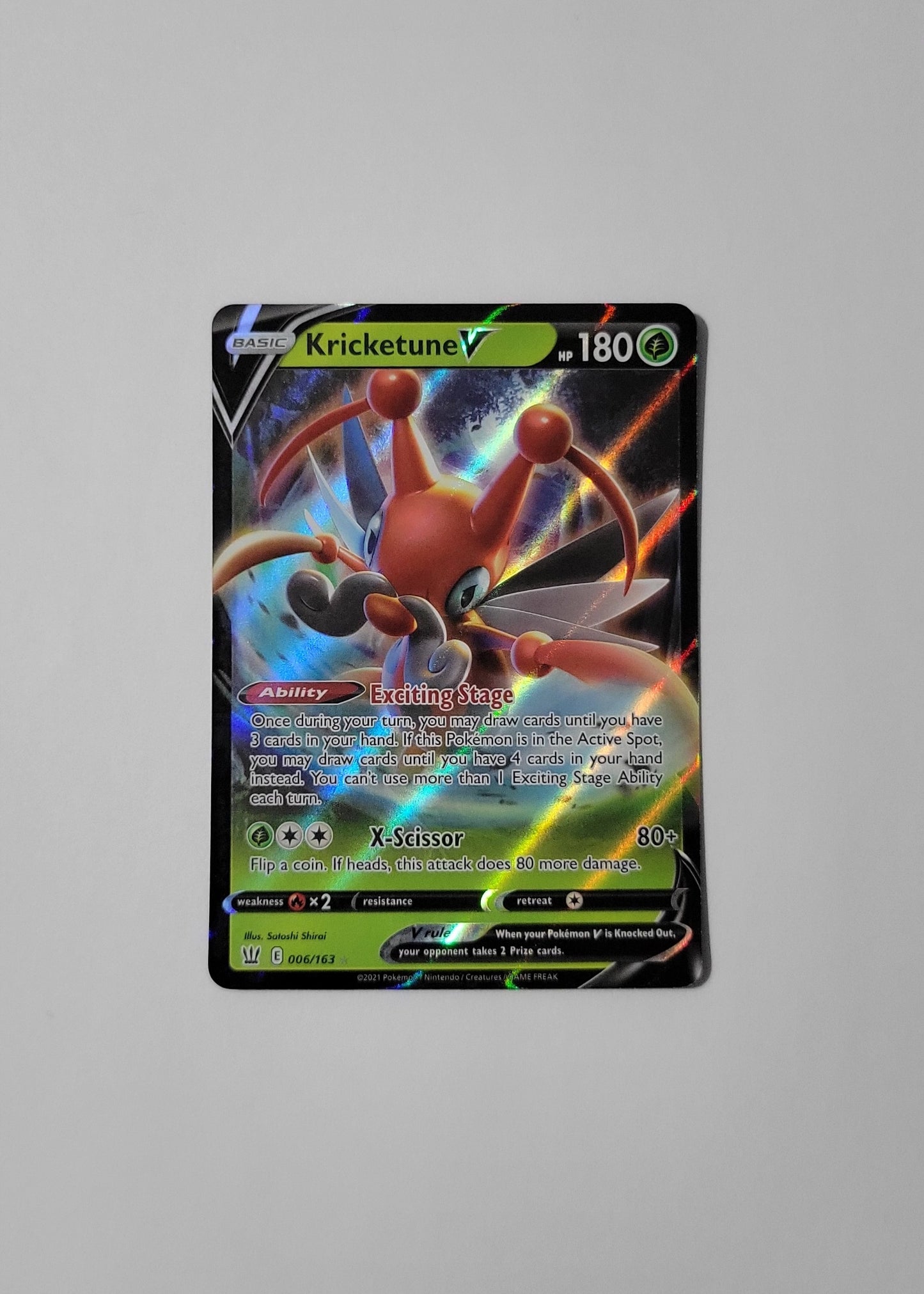 Kricketune V 006/163 - Battle Styles