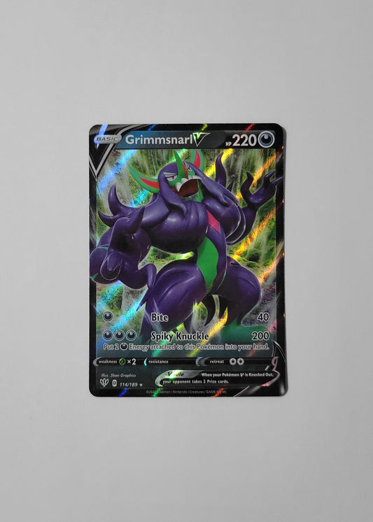 Grimmsnarl V 114/189 - Darkness Ablaze