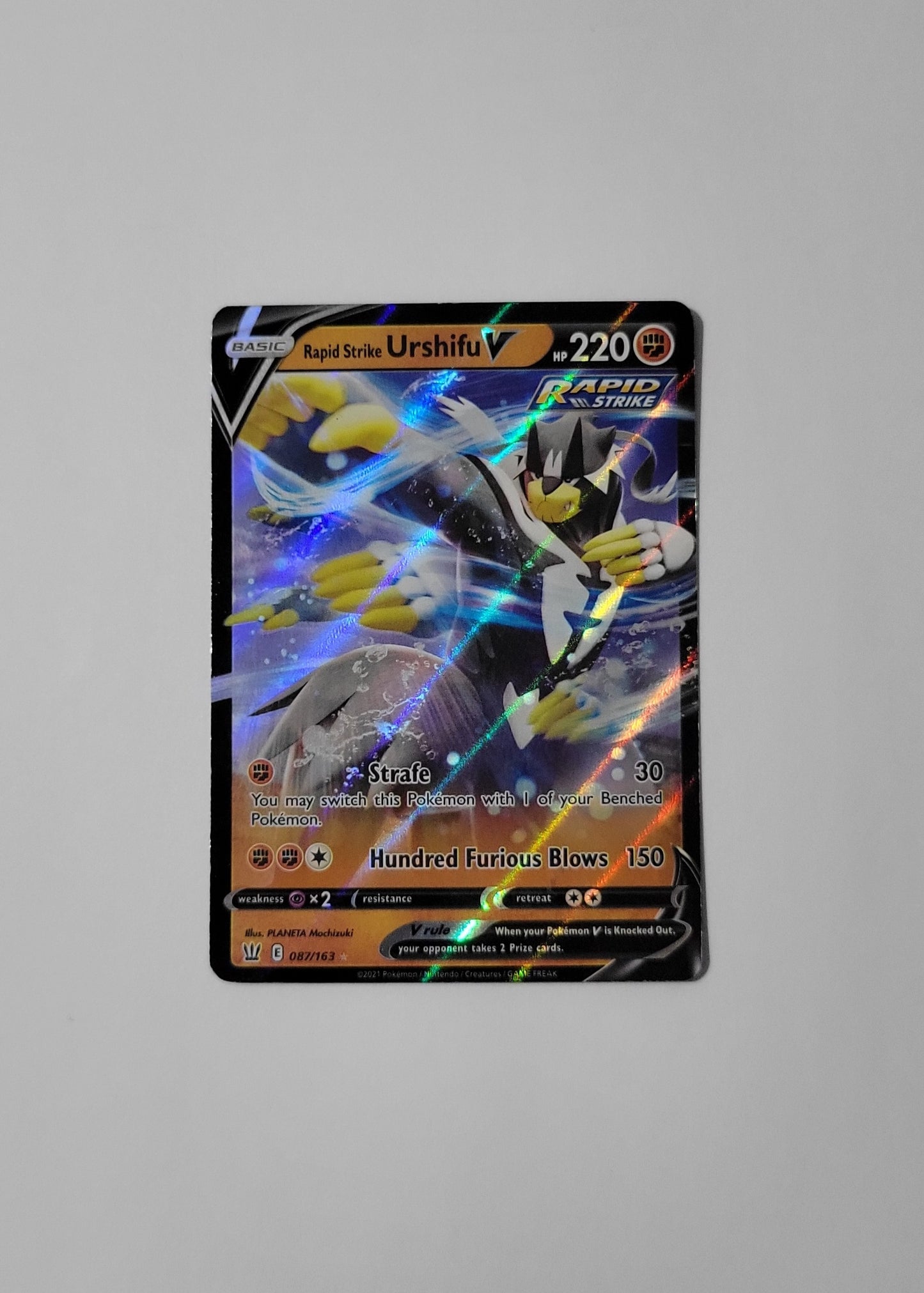 Rapid Strike Urshifu V 087/163 - Battle Styles