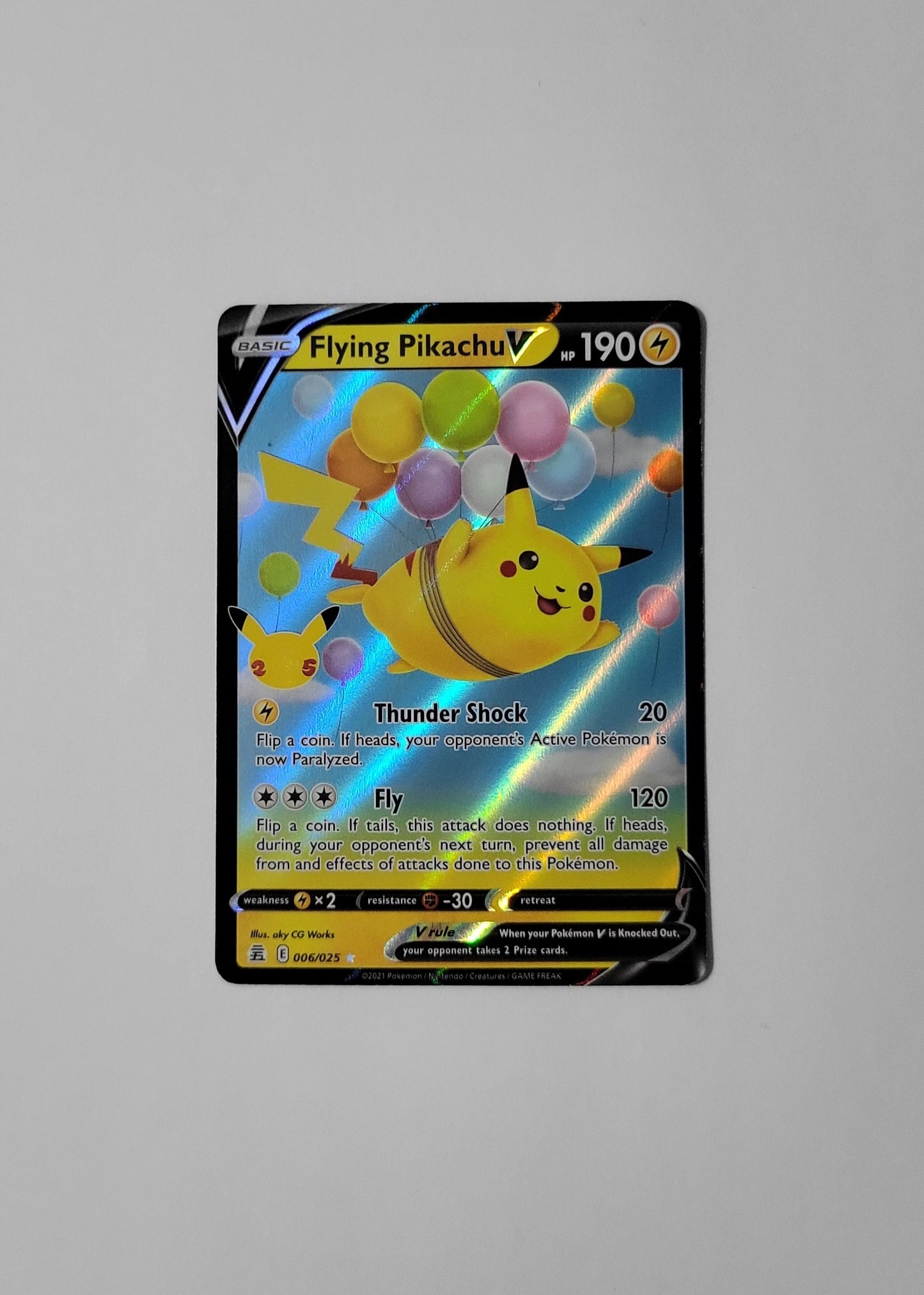 Flying Pikachu V 006/025 - Celebrations