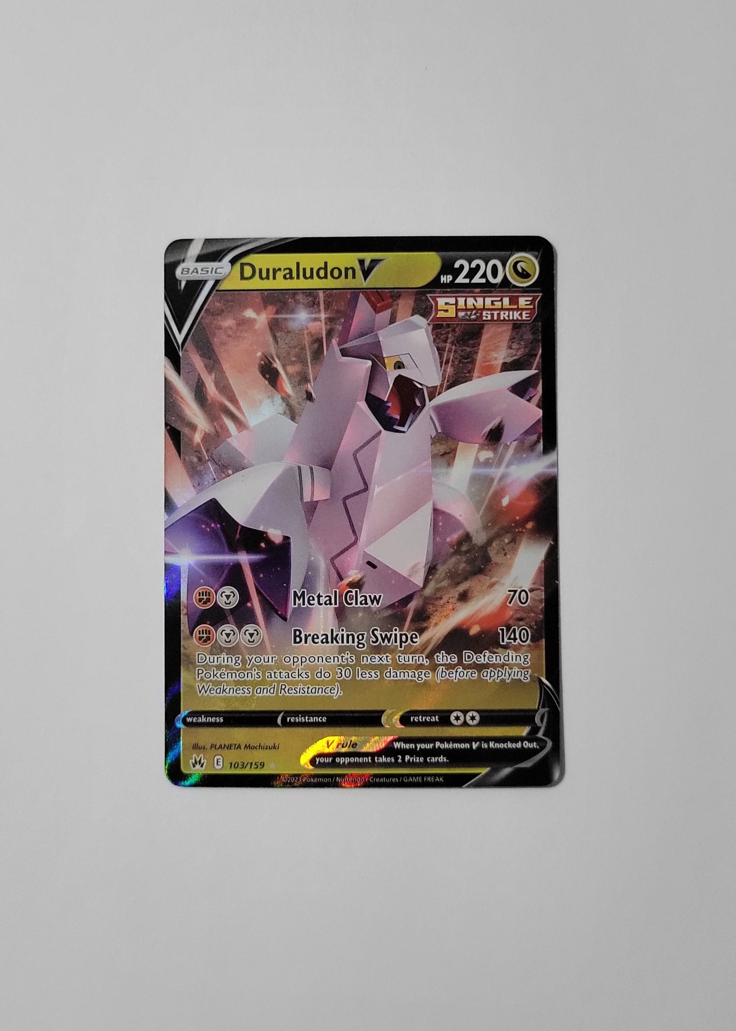 Duraludon V 103/159 - Crown Zenith