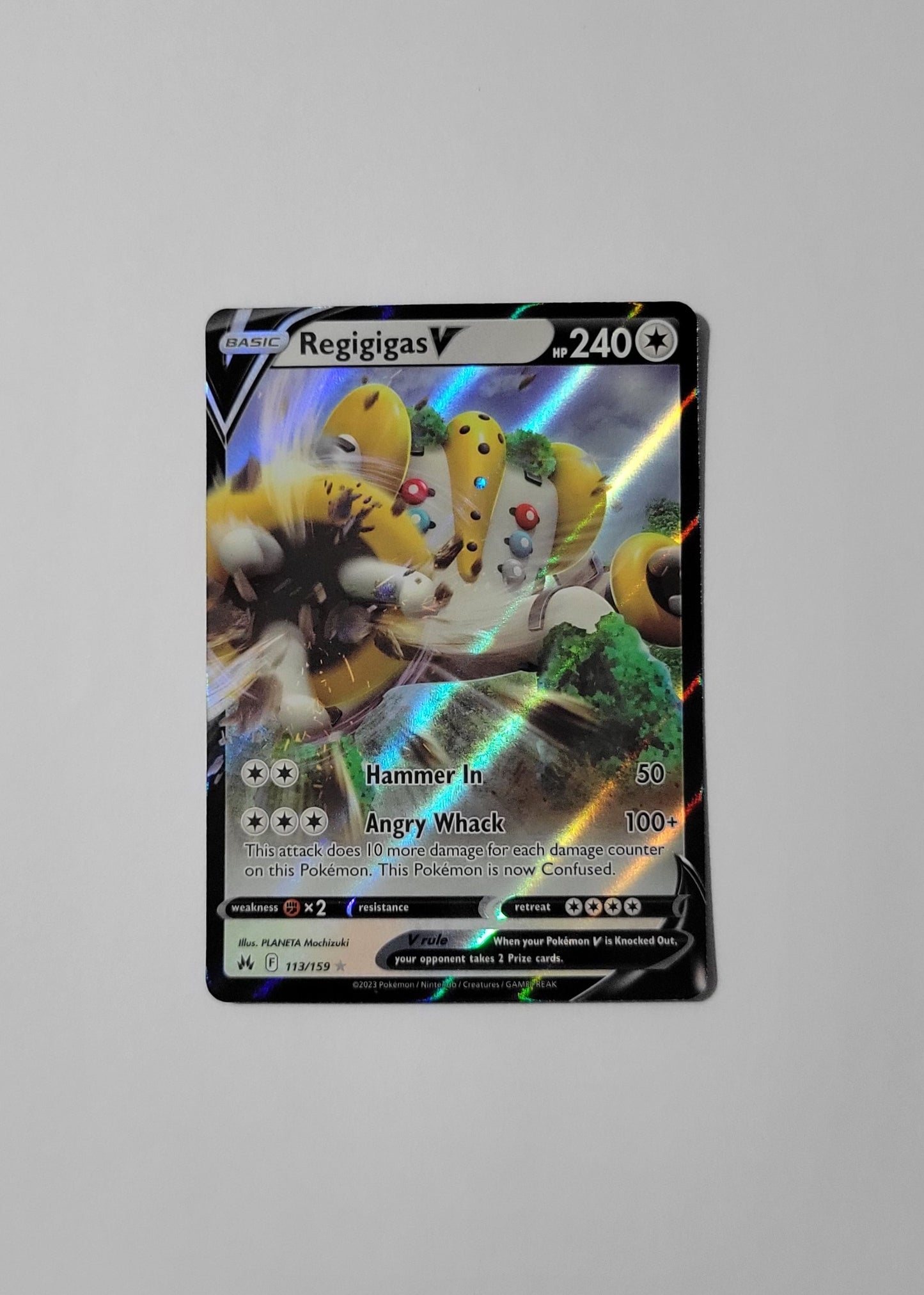 Regigigas V 113/159 - Crown Zenith