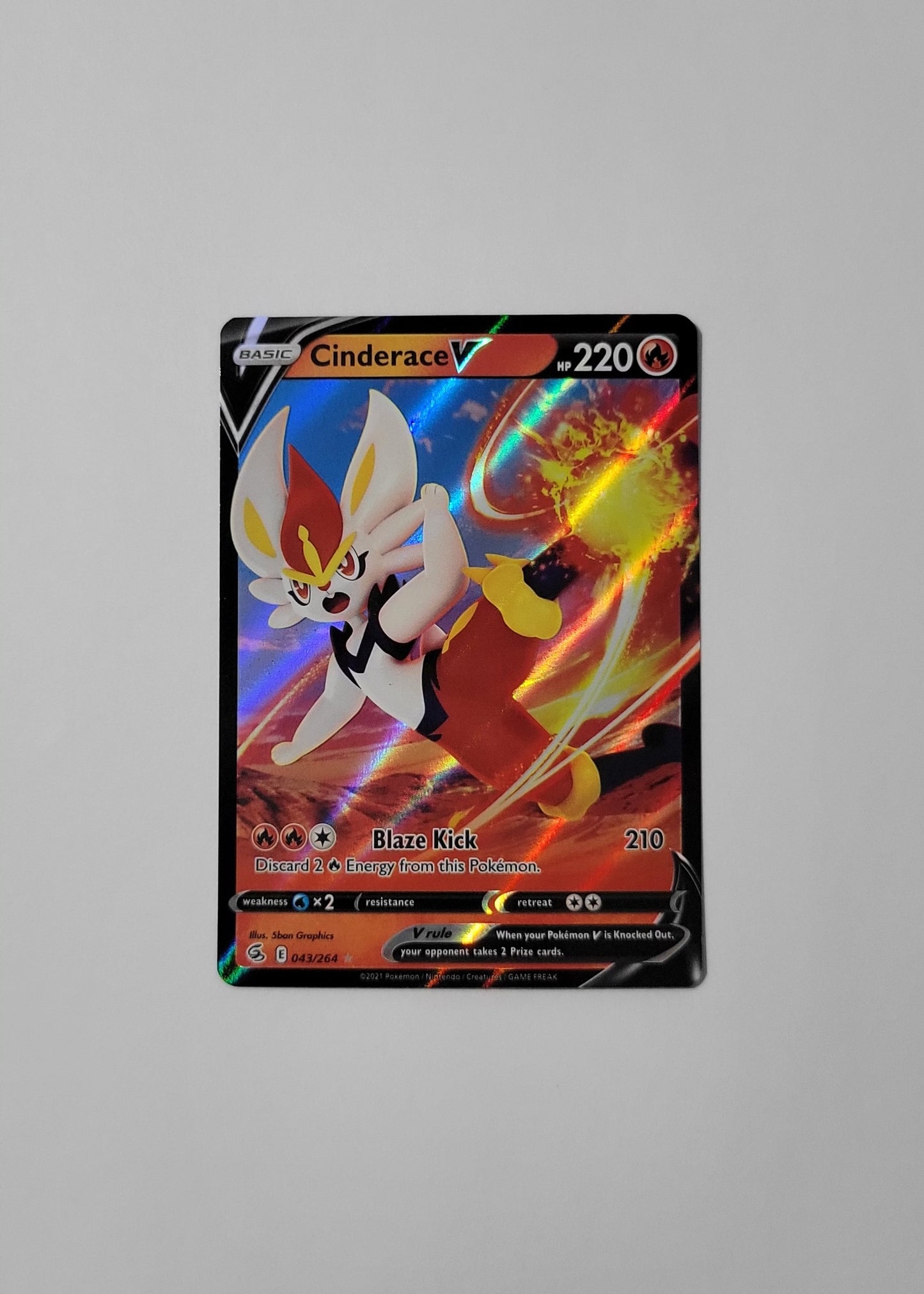 Cinderace V 043/264 - Fusion Strike