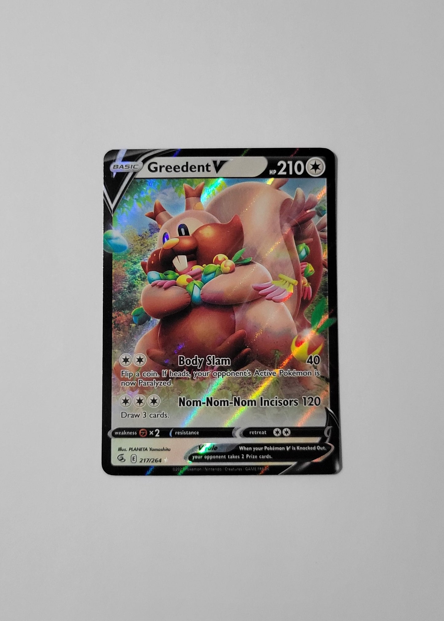 Greedent V 217/264 - Fusion Strike