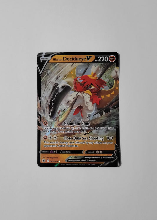Hisuian Decidueye V 083/189 - Astral Radiance