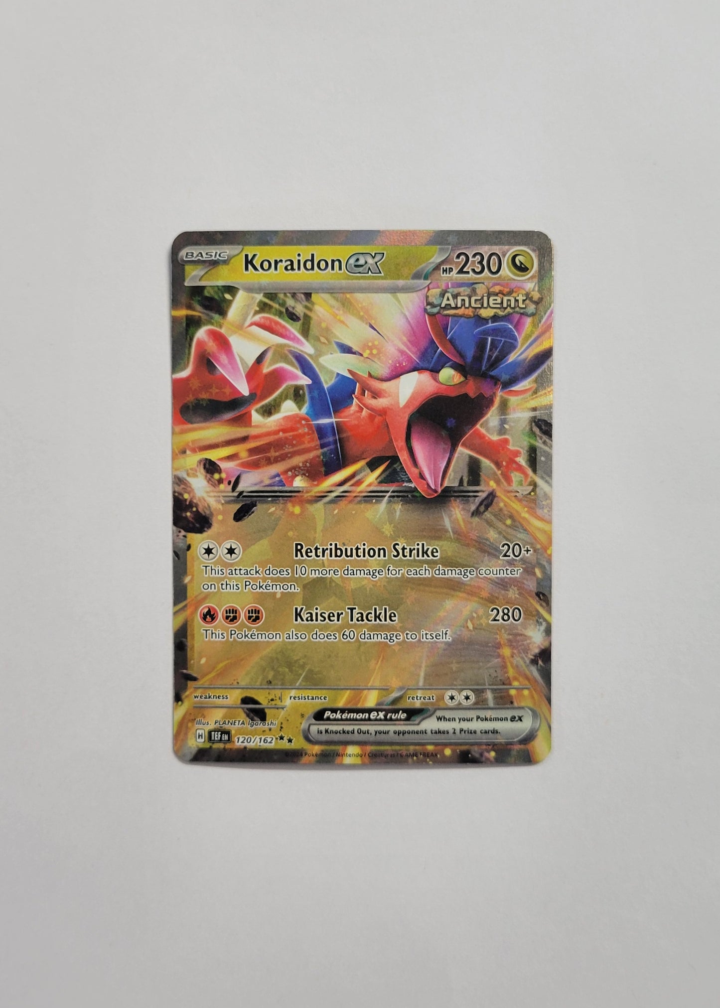 Koraidon ex 120/162 - Temporal Forces