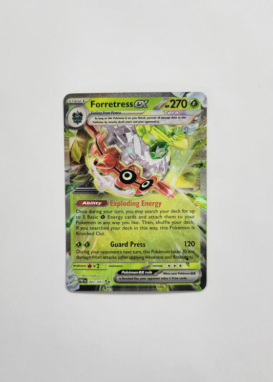 Forretress ex 002/091 - Paldean Fates