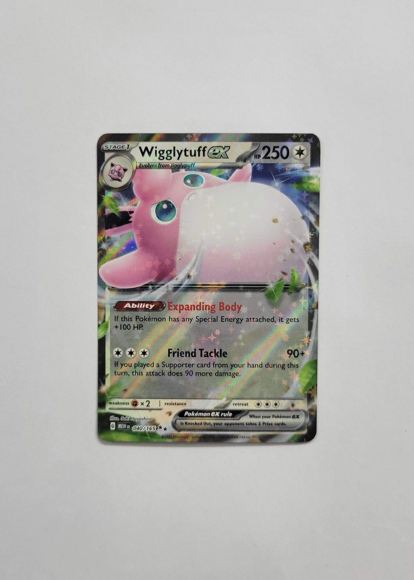Wigglytuff ex 040/165 - 151