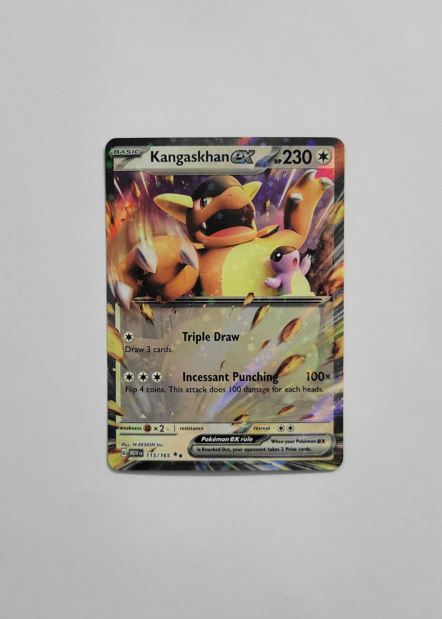 Kangaskhan ex 115/165 - 151