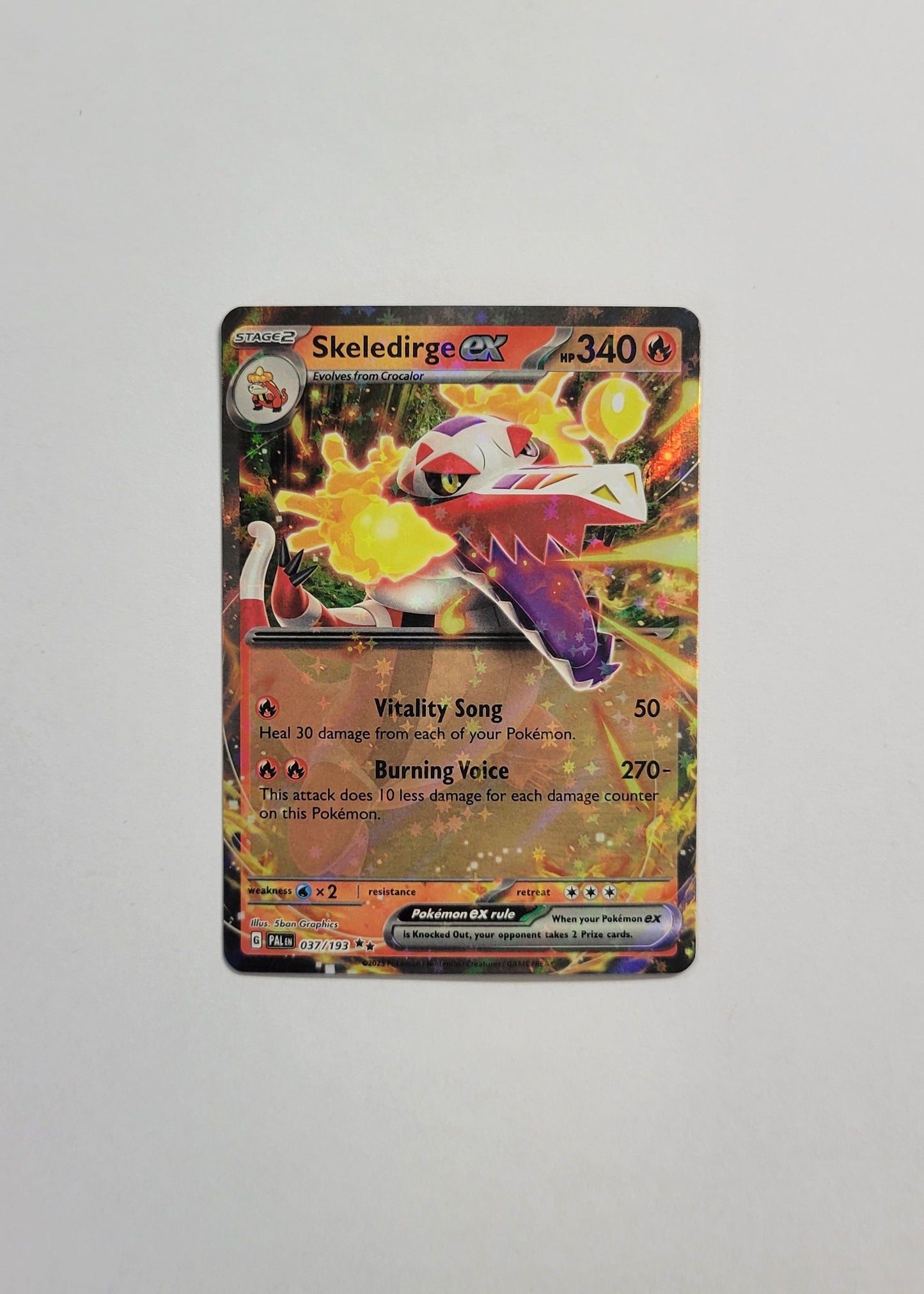 Skeledirge ex 037/193 - Paldea Evolved