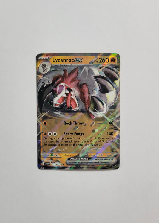 Lycanroc ex 117/193 - Paldea Evolved