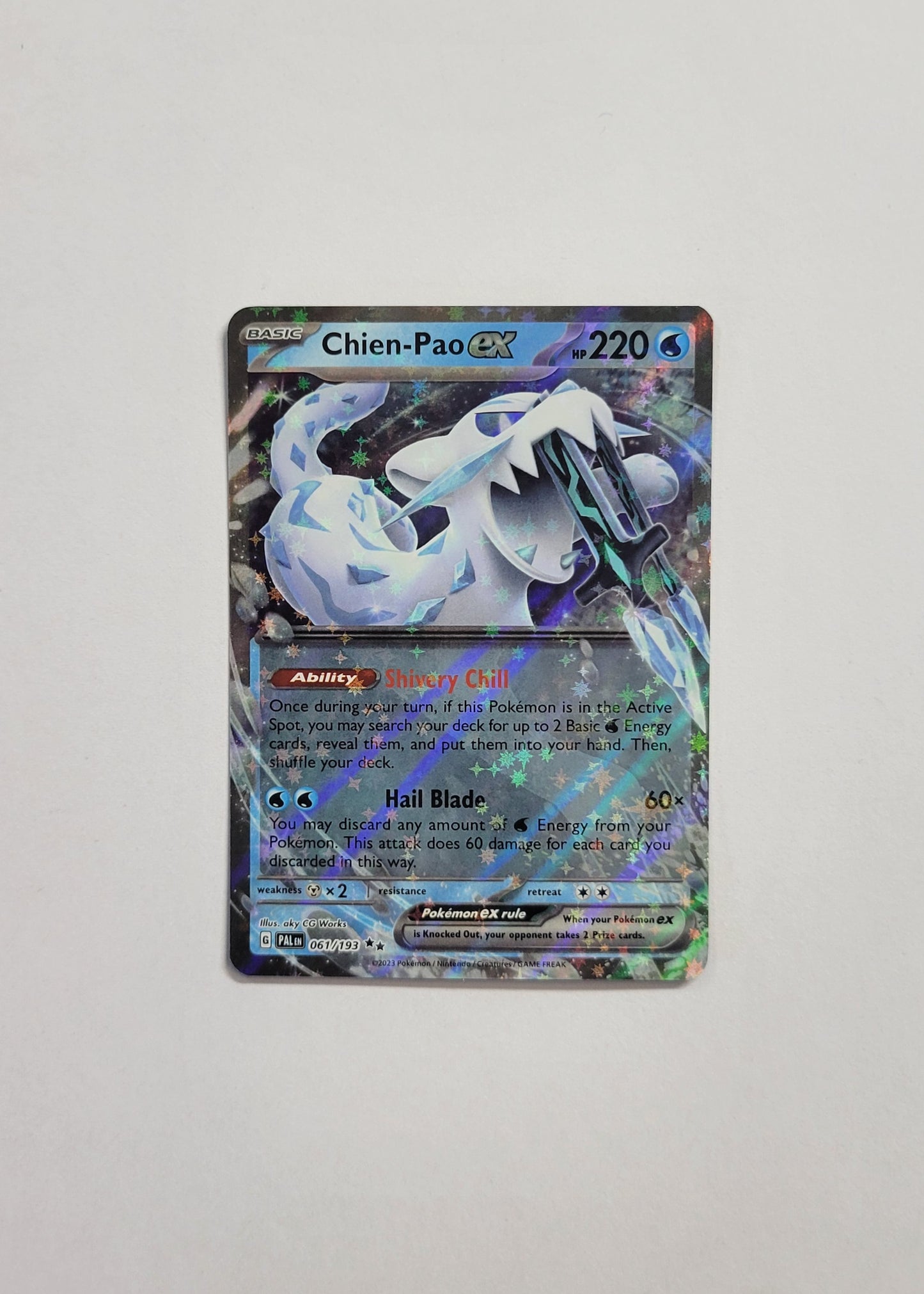 Chien-Pao ex 061/193 - Paldea Evolved