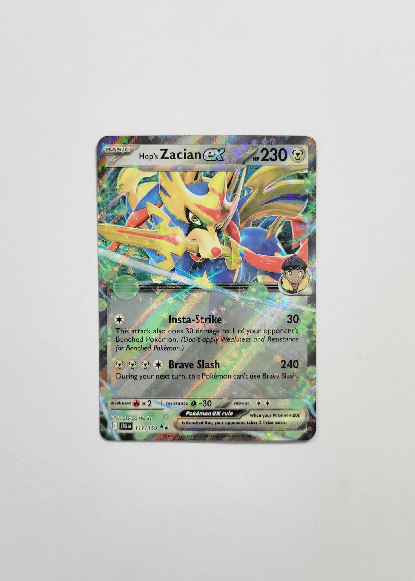 Hop's Zacian ex 111/159 - Journey Together