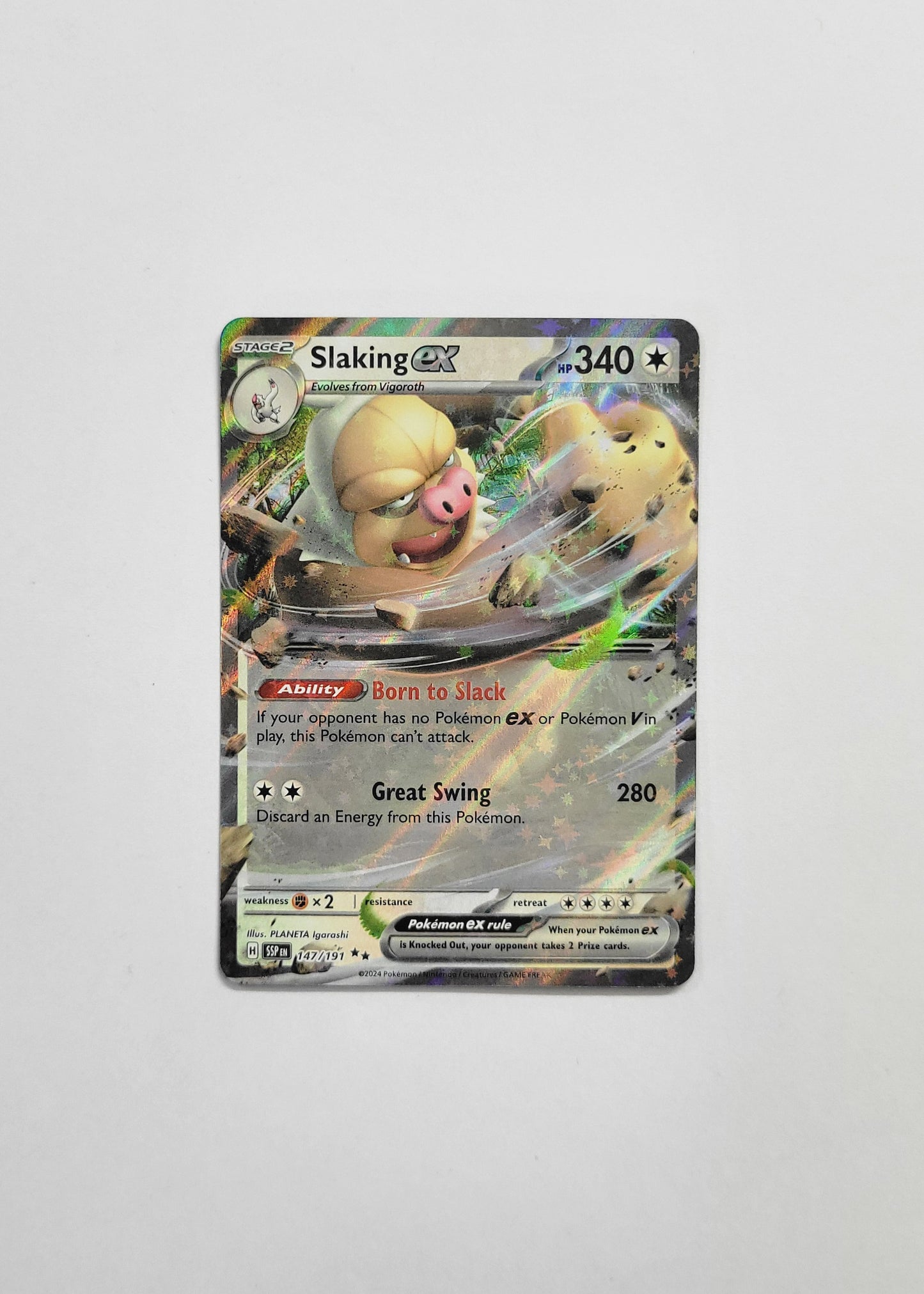 Slaking ex 147/191 - Surging Sparks