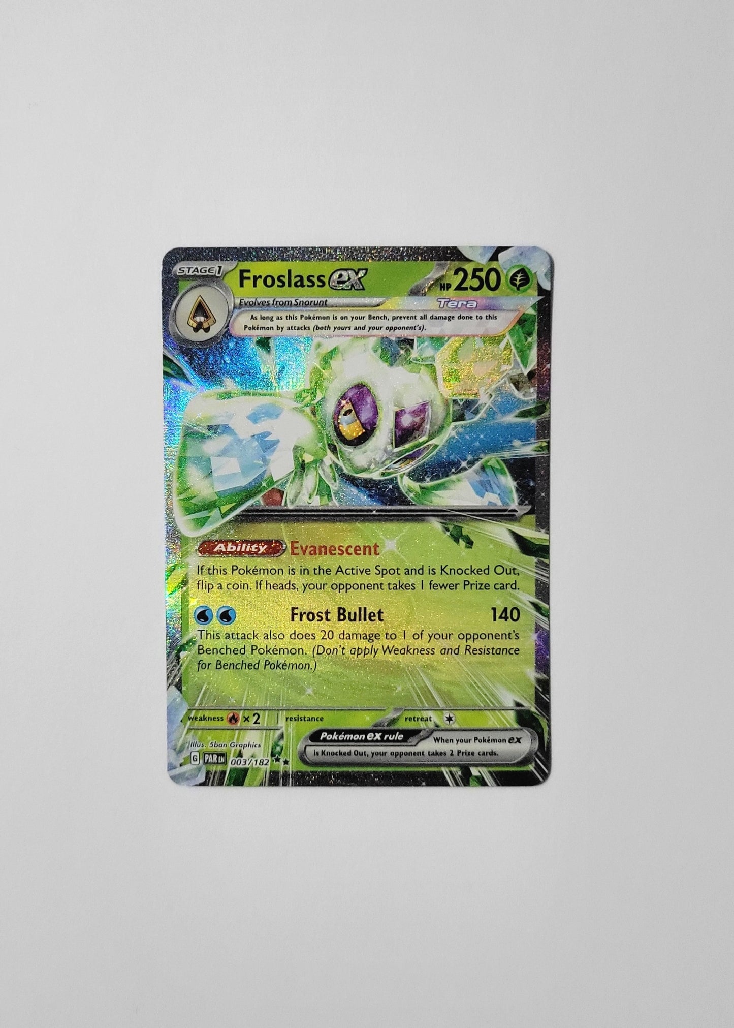 Froslass ex 003/182 - Paradox Rift