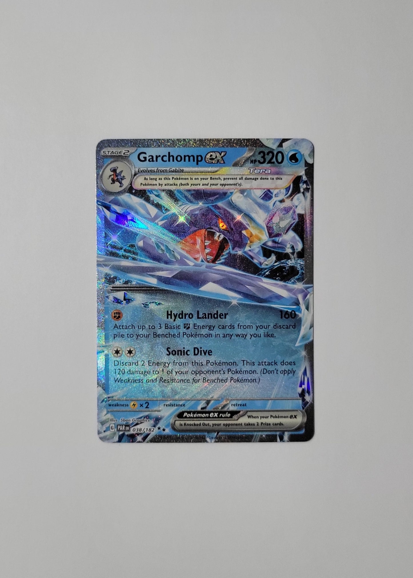 Garchomp ex 038/182 - Paradox Rift