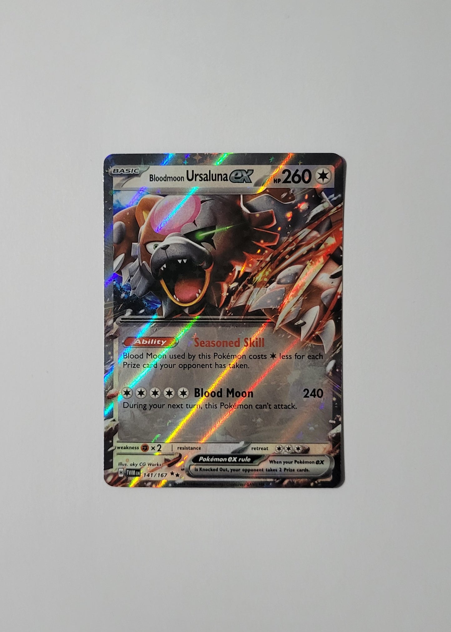 Bloodmoon Ursaluna ex 141/167 - Twilight Masquerade