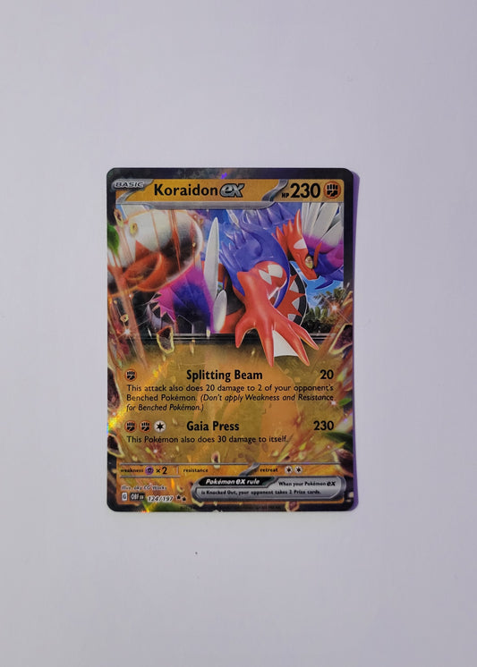 Koraidon ex 124/197 - Obsidian Flames