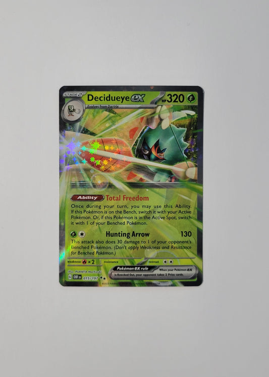 Decidueye ex 015/197 - Obsidian Flames