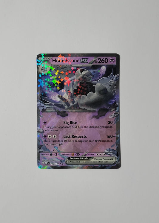 Houndstone ex 102/197 - Obsidian Flames