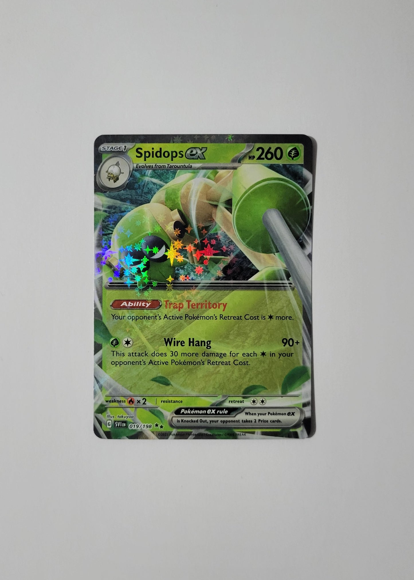 Spidops ex 019/198 - Scarlet & Violet