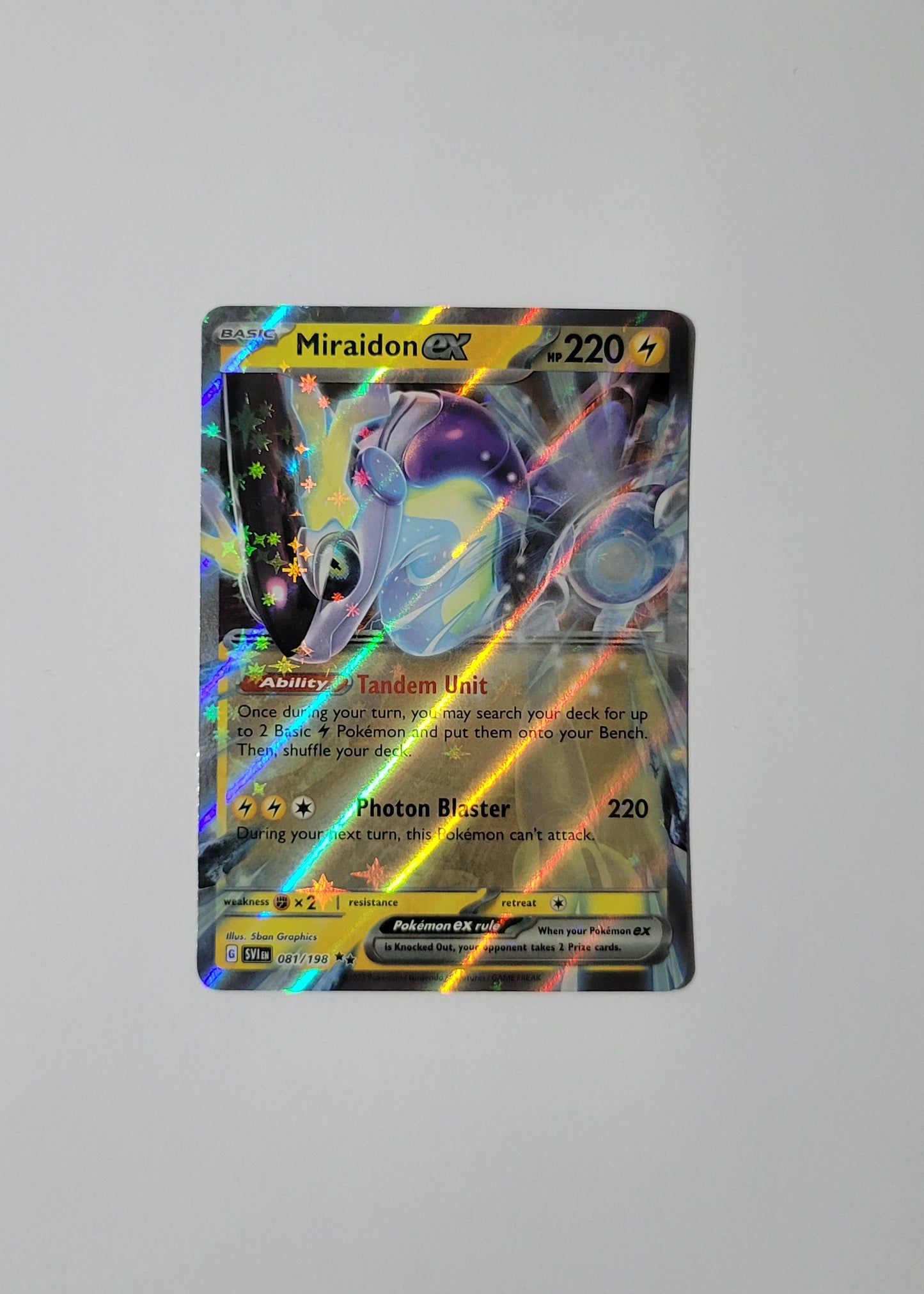 Miraidon ex 081/198 - Scarlet & Violet