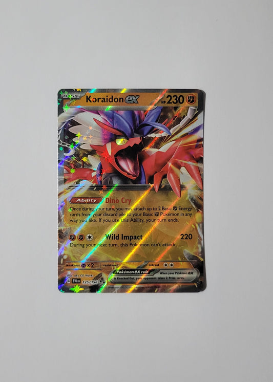 Koraidon ex 125/198 - Scarlet & Violet
