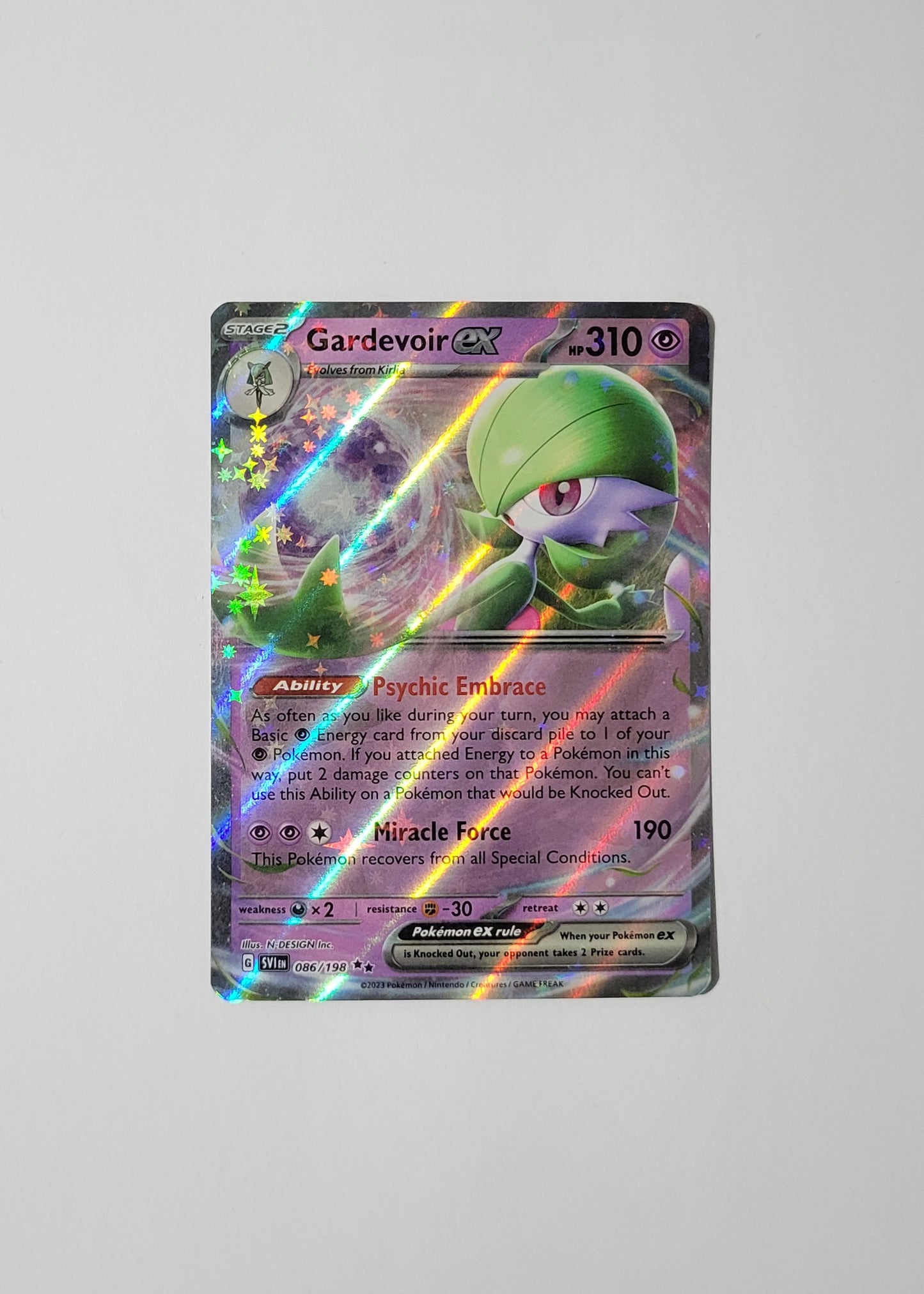 Gardevoir ex 086/198 - Scarlet & Violet