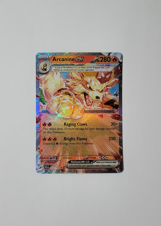 Arcanine ex 032/198 - Scarlet & Violet