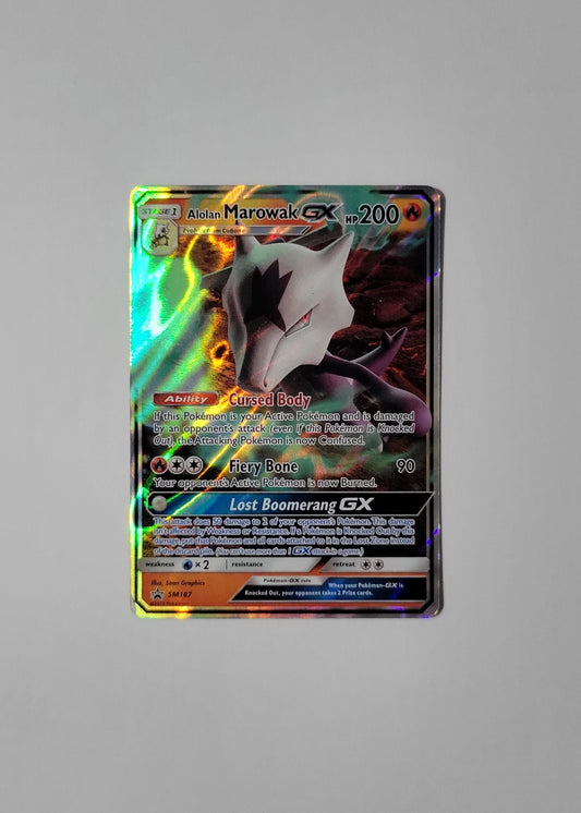Alolan Marowak GX SM187 - Black Star Promo