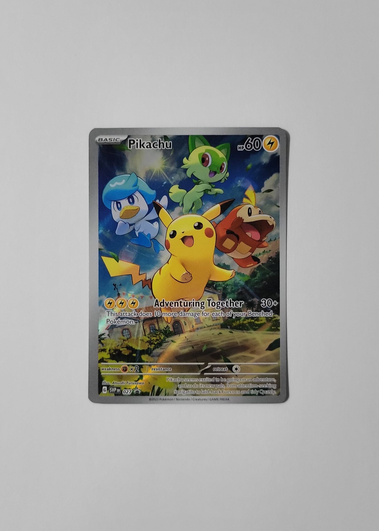 Pikachu SVP027 - Black Star Promo