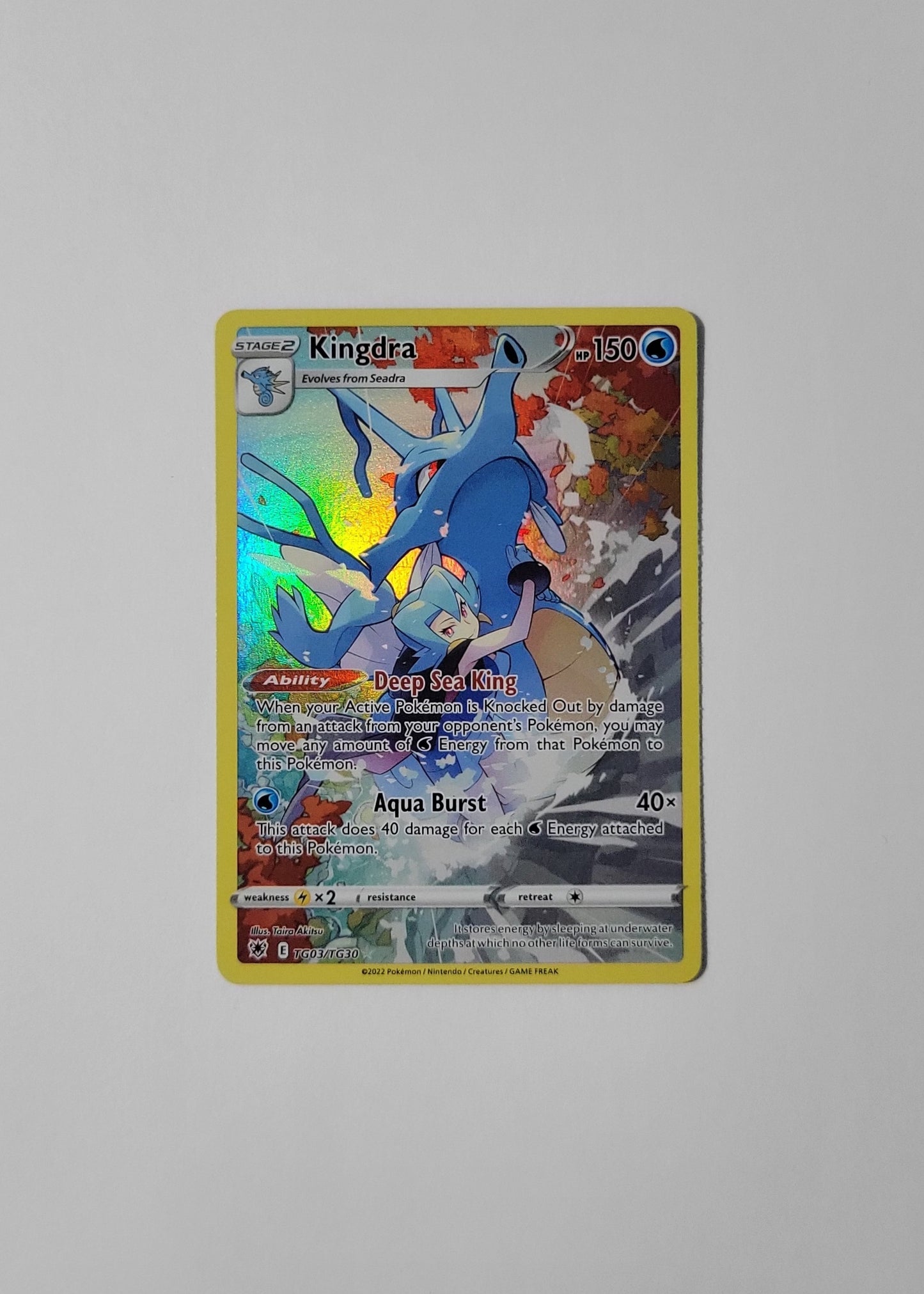 Kingdra TG03/TG30 -Astral Radiance: Trainer Gallery