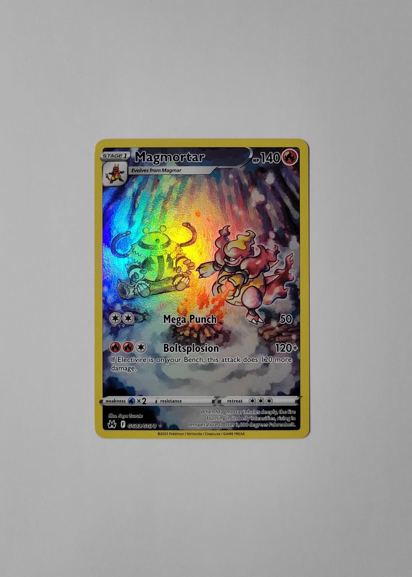 Magmortar GG03/GG70 - Crown Zenith: Galarian Gallery