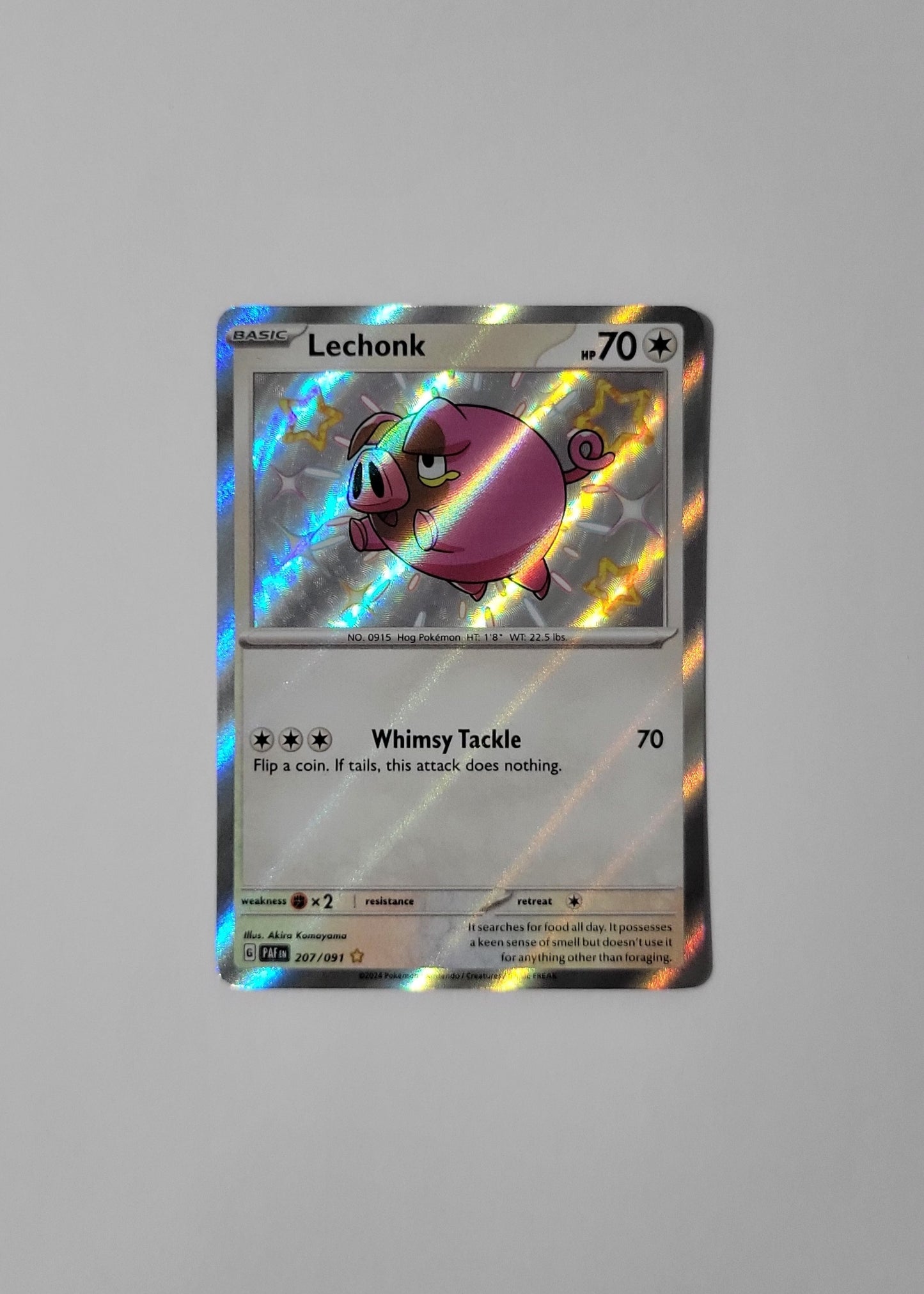 Lechonk 207/091 - Paldean Fates