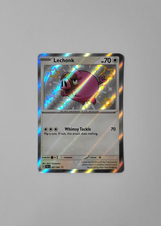 Lechonk 207/091 - Paldean Fates