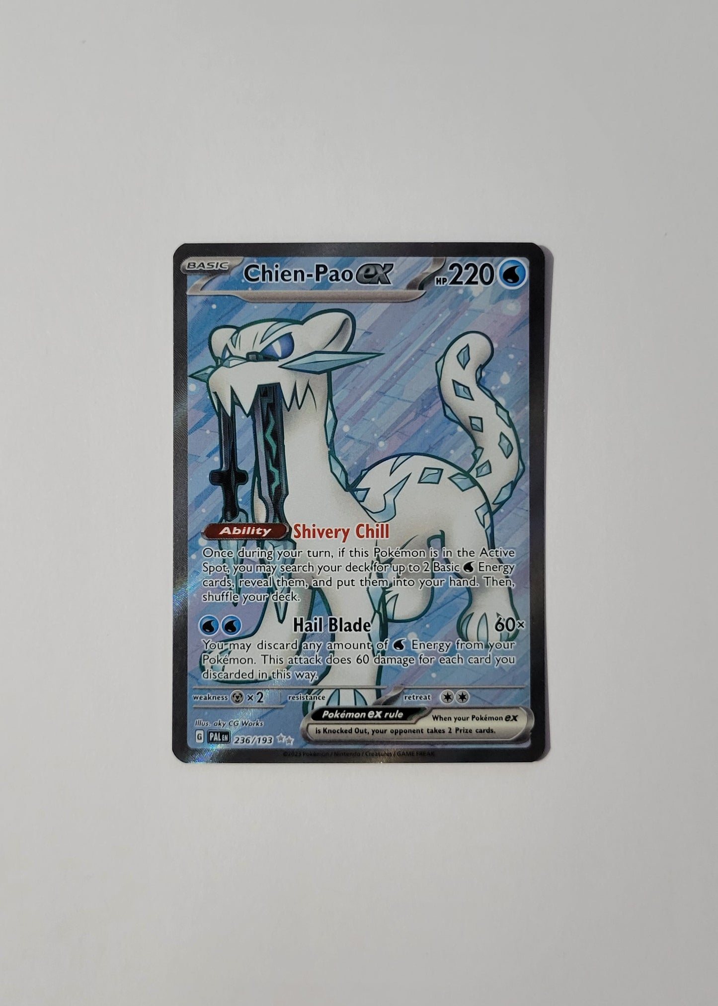 Chien-Pao ex 236/193 - Paldea Evolved