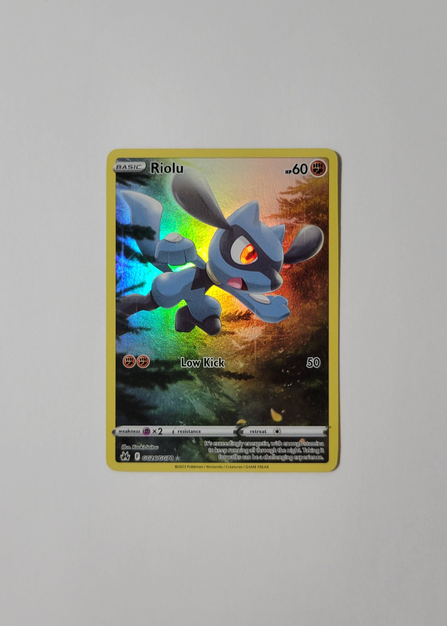 Riolu GG26/GG70 - Crown Zenith Galarian Gallery