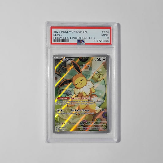 Eevee SVP173 - Black Star Promo- PSA 9