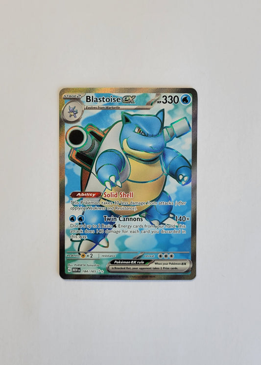Blastoise ex 184/165 - 151