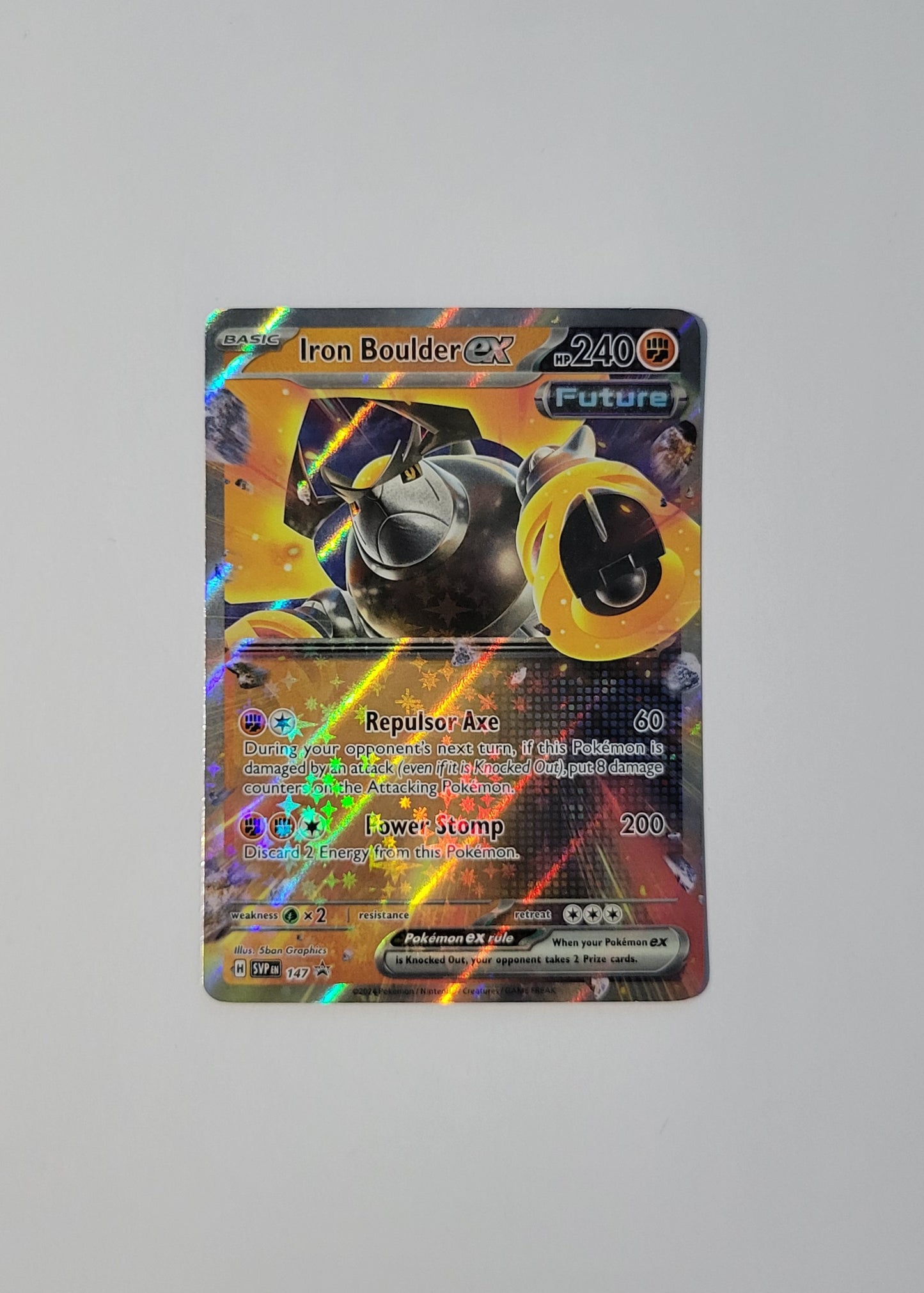 Iron Boulder ex SVP147 - Black Star Promo